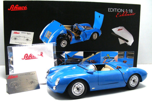 Schuco porsche 550 a - schuco, 1:18