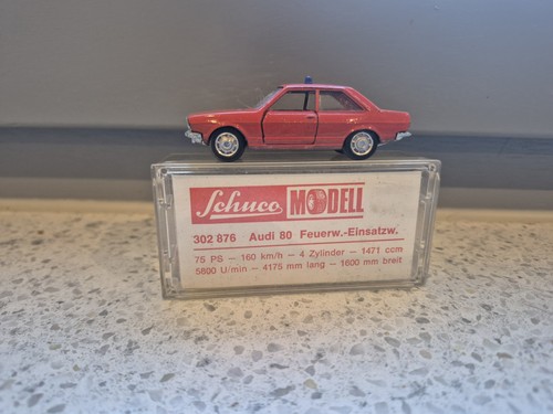 Schuco audi 80 - schuco, feuerwehr