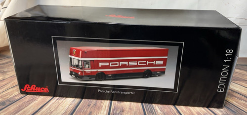 Schuco porsche renntransporter - schuco,