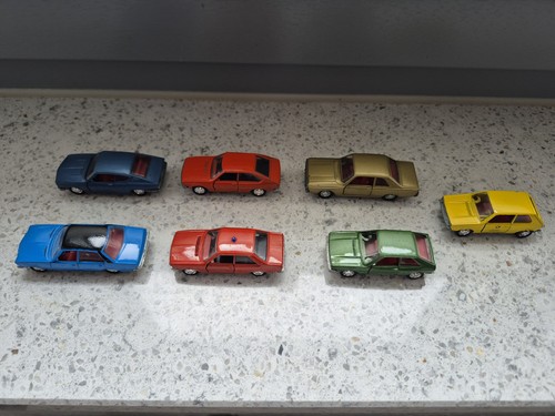 Schuco 7 x unbespielt - 1:66,